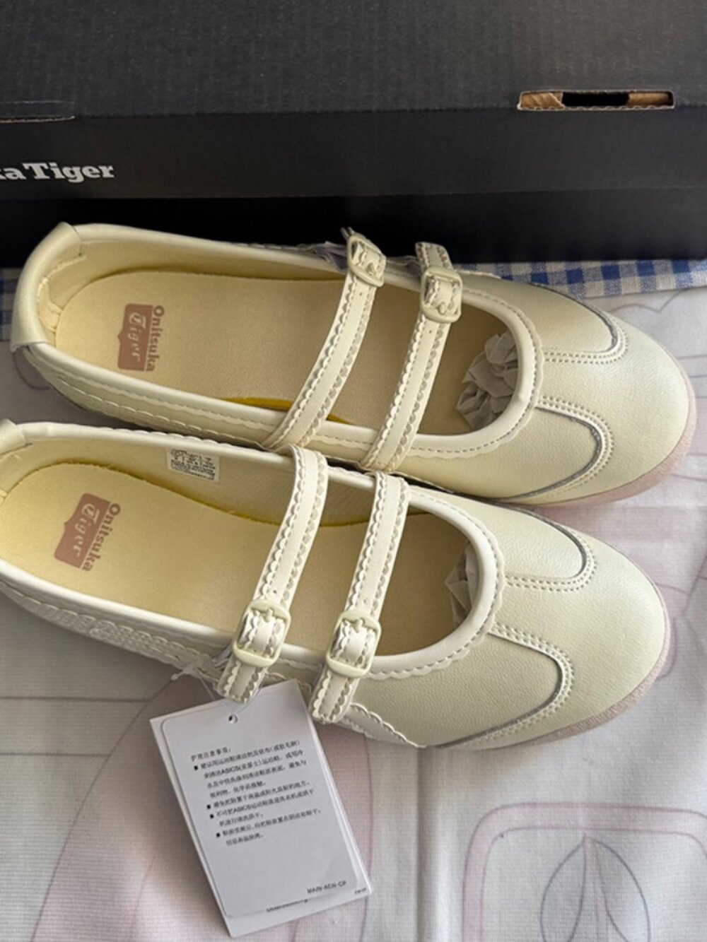 Onitsuka Tiger Mexico 66 Tgrs Cream Sneakers - Picture 2 of 7